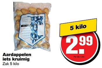 Aanbiedingen Aardappelen iets kruimig - Huismerk - Hoogvliet - Geldig van 22/03/2017 tot 28/03/2017 bij Hoogvliet