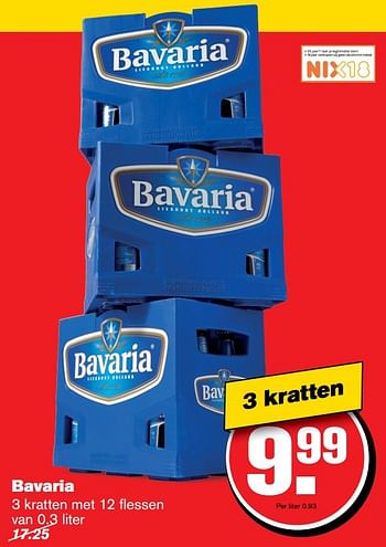 Aanbiedingen Bavaria - Bavaria - Geldig van 22/03/2017 tot 28/03/2017 bij Hoogvliet
