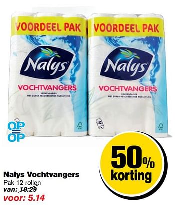Aanbiedingen Nalys vochtvangers - Nalys - Geldig van 22/03/2017 tot 28/03/2017 bij Hoogvliet