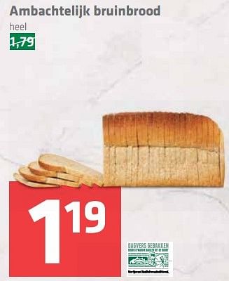 Aanbiedingen Ambachtelijk bruinbrood - Huismerk - Spar  - Geldig van 23/03/2017 tot 29/03/2017 bij Spar