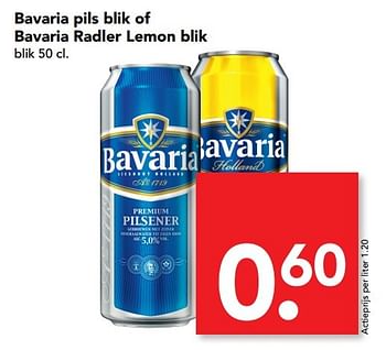 Aanbiedingen Bavaria pils blik of bavaria radler lemon blik - Bavaria - Geldig van 26/03/2017 tot 01/04/2017 bij Deen Supermarkten