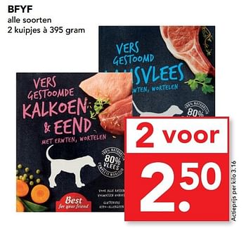 Aanbiedingen Bfyf - Huismerk deen supermarkt - Geldig van 26/03/2017 tot 01/04/2017 bij Deen Supermarkten
