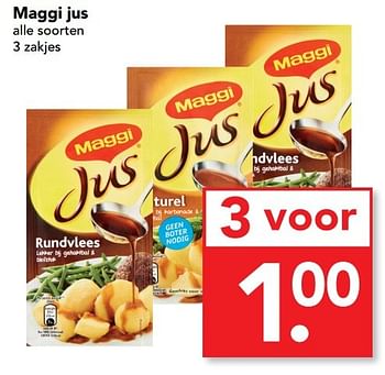 Aanbiedingen Maggi jus - MAGGI - Geldig van 26/03/2017 tot 01/04/2017 bij Deen Supermarkten