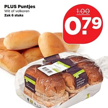 Aanbiedingen Plus puntjes - Huismerk - Plus - Geldig van 26/03/2017 tot 01/04/2017 bij Plus