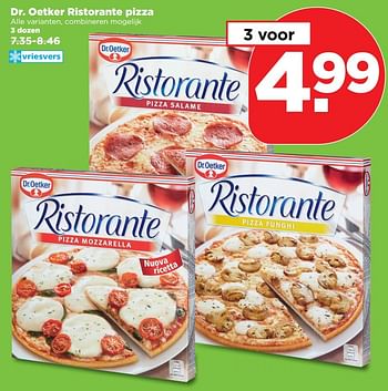 Aanbiedingen Dr. oetker ristorante pizza - Dr. Oetker - Geldig van 26/03/2017 tot 01/04/2017 bij Plus