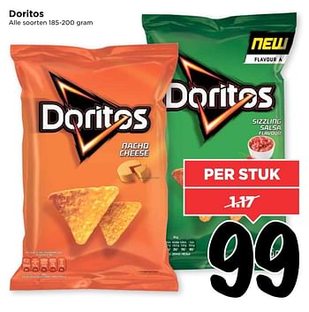Aanbiedingen Doritos - Doritos - Geldig van 26/03/2017 tot 01/04/2017 bij Vomar