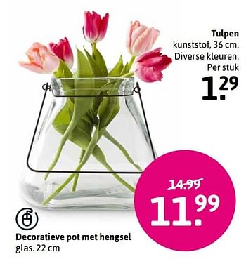 Aanbiedingen Decoratieve pot met hengsel - Huismerk - Xenos - Geldig van 06/03/2017 tot 02/04/2017 bij Xenos