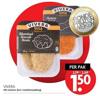 Aanbiedingen Vivera - Vivera - Geldig van 26/03/2017 tot 01/04/2017 bij Deka Markt