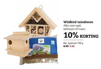 Aanbiedingen Wildbird tuindieren - Vogelbescherming Nederland - Geldig van 20/03/2017 tot 02/04/2017 bij Pets Place