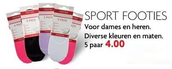 Aanbiedingen Sport footies - Huismerk - Deka Markt - Geldig van 26/03/2017 tot 01/04/2017 bij Deka Markt