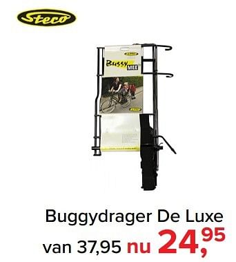 Aanbiedingen Buggydrager de luxe - Steco - Geldig van 06/03/2017 tot 02/04/2017 bij Baby-Dump