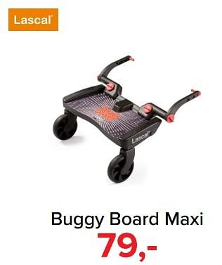 Aanbiedingen Buggy board maxi - Lascal - Geldig van 06/03/2017 tot 02/04/2017 bij Baby-Dump