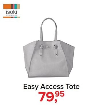 Aanbiedingen Easy access tote - Isoki - Geldig van 06/03/2017 tot 02/04/2017 bij Baby-Dump