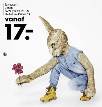 Aanbiedingen Jumpsuit - Huismerk - Hema - Geldig van 20/03/2017 tot 17/04/2017 bij Hema
