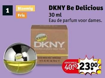 Aanbiedingen Dkny be delicious - DKNY - Geldig van 28/03/2017 tot 09/04/2017 bij Kruidvat