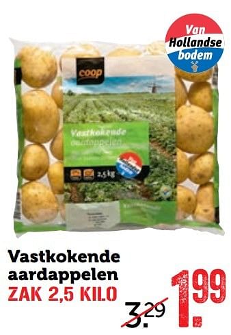 Aanbiedingen Vastkokende aardappelen - Huismerk - Coop - Geldig van 27/03/2017 tot 02/04/2017 bij Coop