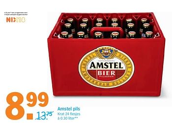 Aanbiedingen Amstel pils - Amstel - Geldig van 27/03/2017 tot 02/04/2017 bij Albert Heijn
