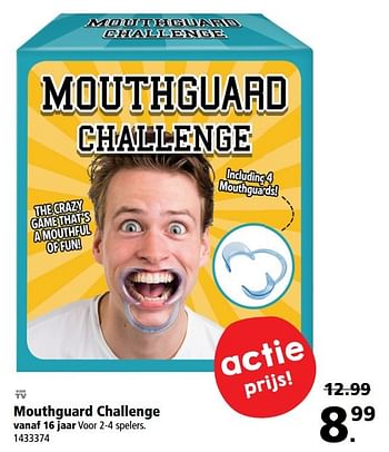 Aanbiedingen Mouthguard challenge - Identity Games - Geldig van 20/03/2017 tot 02/04/2017 bij Intertoys