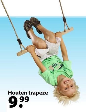Aanbiedingen Houten trapeze - Huismerk - Multi Bazar - Geldig van 27/03/2017 tot 20/04/2017 bij Multi Bazar