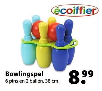 Aanbiedingen Bowlingspel - Ecoiffier - Geldig van 27/03/2017 tot 20/04/2017 bij Multi Bazar