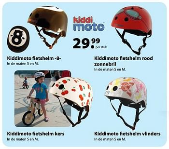 Aanbiedingen Kiddimoto fietshelm kers - Kiddi Moto - Geldig van 27/03/2017 tot 20/04/2017 bij Multi Bazar