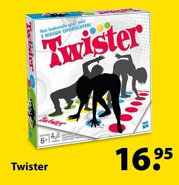 Aanbiedingen Twister - Hasbro - Geldig van 27/03/2017 tot 20/04/2017 bij Multi Bazar