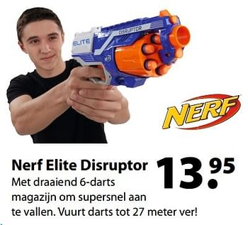 Aanbiedingen Nerf elite disruptor - Nerf - Geldig van 27/03/2017 tot 20/04/2017 bij Multi Bazar
