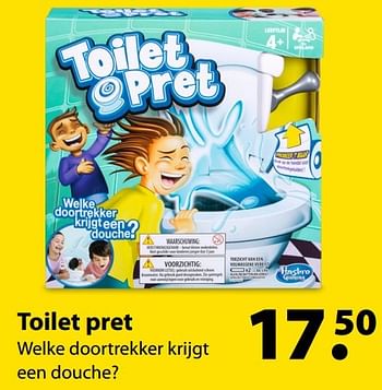 Aanbiedingen Toilet pret - Hasbro - Geldig van 27/03/2017 tot 20/04/2017 bij Multi Bazar