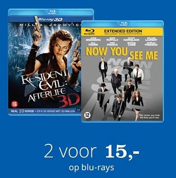 Aanbiedingen Blu-rays - Huismerk - Bol - Geldig van 27/03/2017 tot 05/04/2017 bij Bol