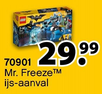 Aanbiedingen Mr. freeze ijs-aanval - Lego - Geldig van 27/03/2017 tot 20/04/2017 bij Multi Bazar