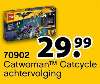 Aanbiedingen Catwoman catcycle achtervolging - Lego - Geldig van 27/03/2017 tot 20/04/2017 bij Multi Bazar