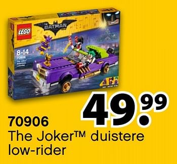 Aanbiedingen The joker duistere low-rider - Lego - Geldig van 27/03/2017 tot 20/04/2017 bij Multi Bazar