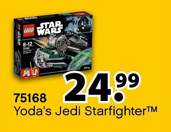 Aanbiedingen Yoda`s jedi starfighter - Lego - Geldig van 27/03/2017 tot 20/04/2017 bij Multi Bazar
