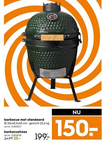 Aanbiedingen Barbecue met standaard - Huismerk - Blokker - Geldig van 25/03/2017 tot 05/04/2017 bij Blokker