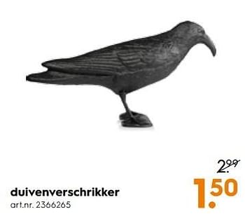 Aanbiedingen Duivenverschrikker - Huismerk - Blokker - Geldig van 25/03/2017 tot 05/04/2017 bij Blokker