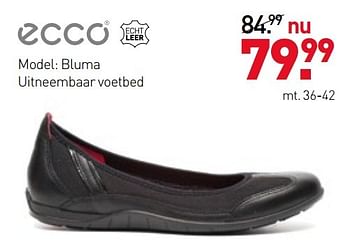 Aanbiedingen Ecco model: bluma schoenen - Ecco - Geldig van 27/03/2017 tot 09/04/2017 bij Scapino
