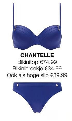 Aanbiedingen Bikinitop - Chantelle - Geldig van 26/03/2017 tot 09/04/2017 bij Livera