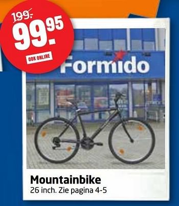 Aanbiedingen Mountainbike - Huismerk - Formido - Geldig van 27/03/2017 tot 09/04/2017 bij Formido