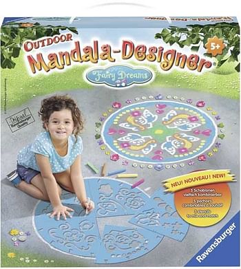 Aanbiedingen Outdoor Mandala Fairy Dreams - Ravensburger - Geldig van 22/04/2017 tot 07/05/2017 bij ToyChamp