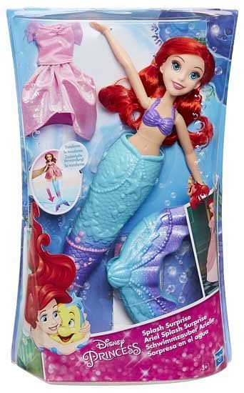 Aanbiedingen Disney Princess  Ariels water verrassing - Hasbro - Geldig van 01/04/2017 tot 16/04/2017 bij ToyChamp