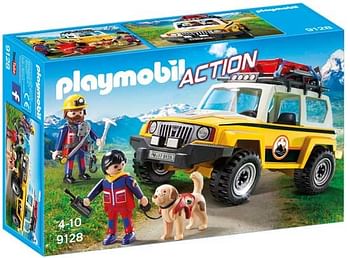 Aanbiedingen 9128 Reddingswerkers met terreinwagen - Playmobil - Geldig van 01/04/2017 tot 16/04/2017 bij ToyChamp