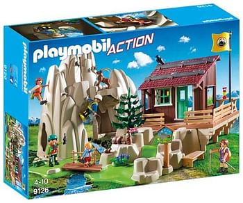 Aanbiedingen 9126 Bergbeklimmers met berghut - Playmobil - Geldig van 01/04/2017 tot 16/04/2017 bij ToyChamp