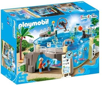 Aanbiedingen 9060 Zee aquarium - Playmobil - Geldig van 01/04/2017 tot 16/04/2017 bij ToyChamp