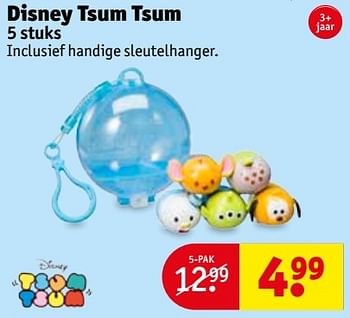 Aanbiedingen Disney tsum tsum - Disney - Geldig van 28/03/2017 tot 09/04/2017 bij Kruidvat
