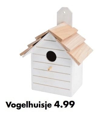 Aanbiedingen Vogelhuisje - Huismerk - Multi Bazar - Geldig van 02/04/2017 tot 30/04/2017 bij Multi Bazar