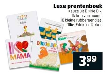 Aanbiedingen Luxe prentenboek - Huismerk - Trekpleister - Geldig van 28/03/2017 tot 09/04/2017 bij Trekpleister