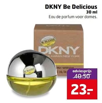 Aanbiedingen Dkny be delicious - DKNY - Geldig van 28/03/2017 tot 09/04/2017 bij Trekpleister
