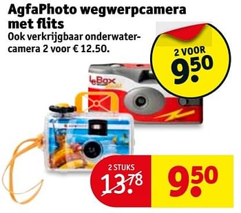 Aanbiedingen Agfaphoto wegwerpcamera met flits - Agfa - Geldig van 28/03/2017 tot 09/04/2017 bij Kruidvat