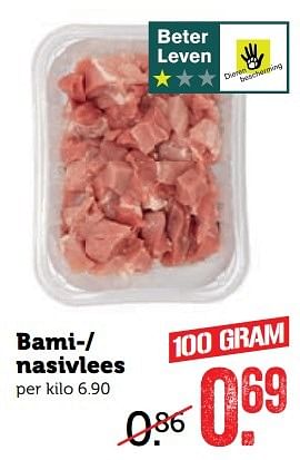 Aanbiedingen Bami-- nasivlees - Huismerk - Coop - Geldig van 03/04/2017 tot 09/04/2017 bij Coop
