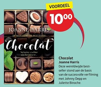 Aanbiedingen Chocolat joanne harris - Huismerk-Bruna - Geldig van 20/03/2017 tot 17/04/2017 bij Bruna